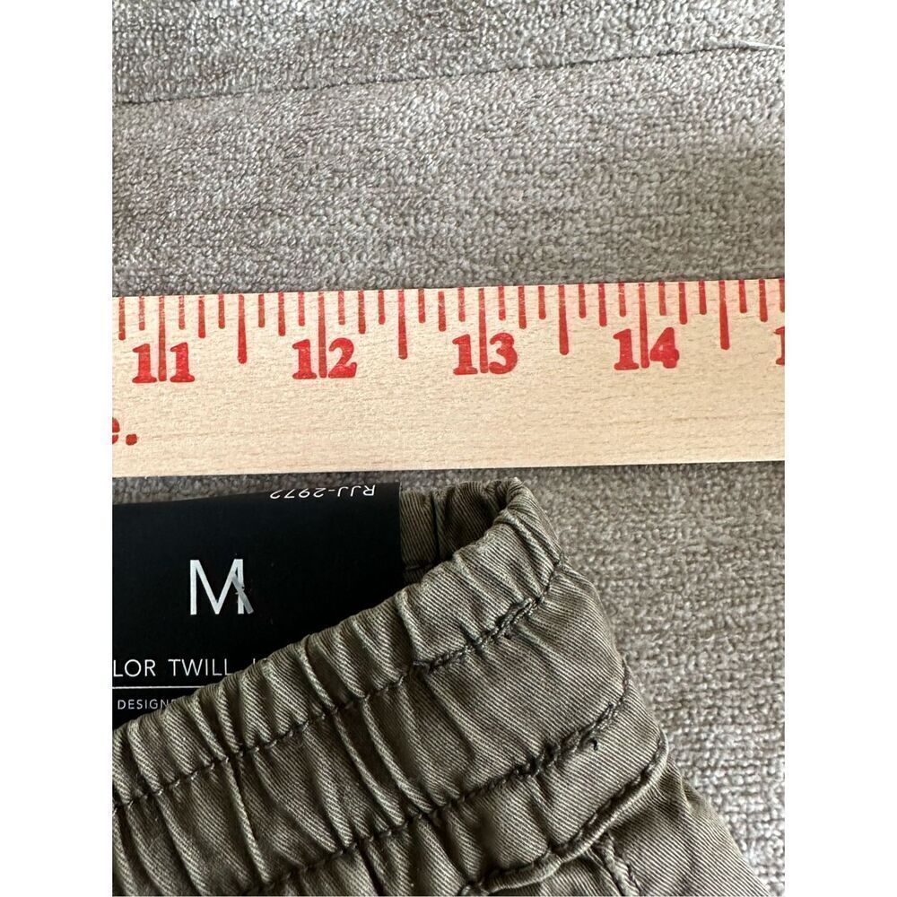 American Bazi Olive Green Cargo Twill Joggers sz medium NWT - Picture 6 of 10